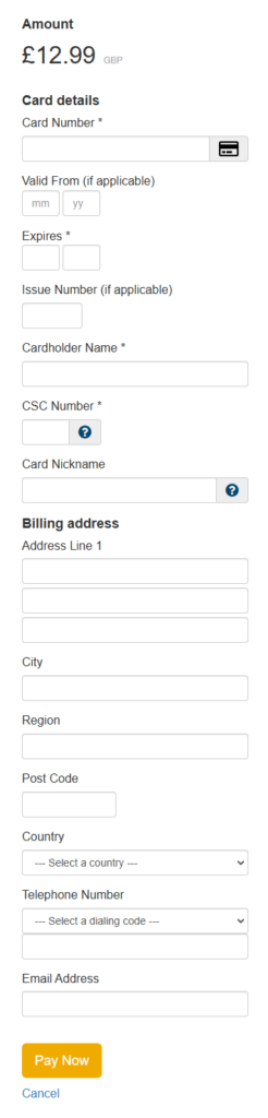 Payment